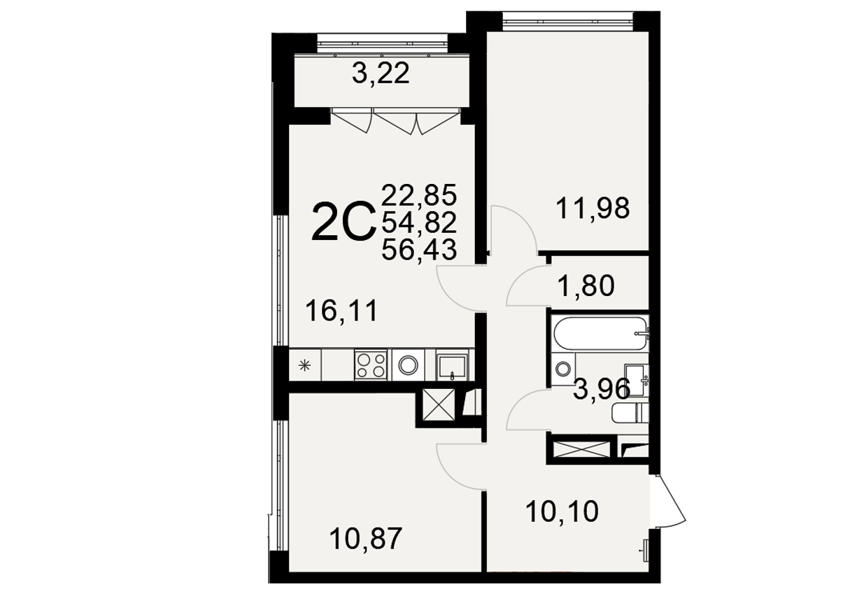 План квартиры