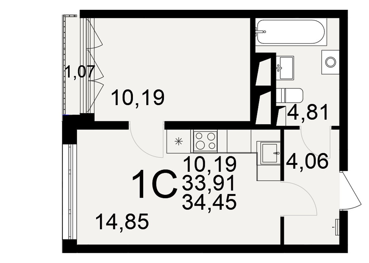 План квартиры