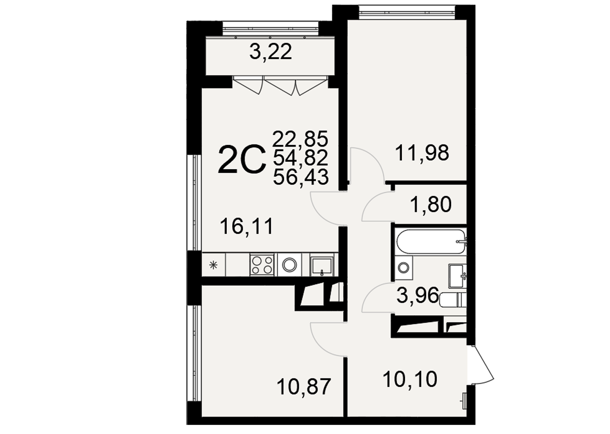 План квартиры