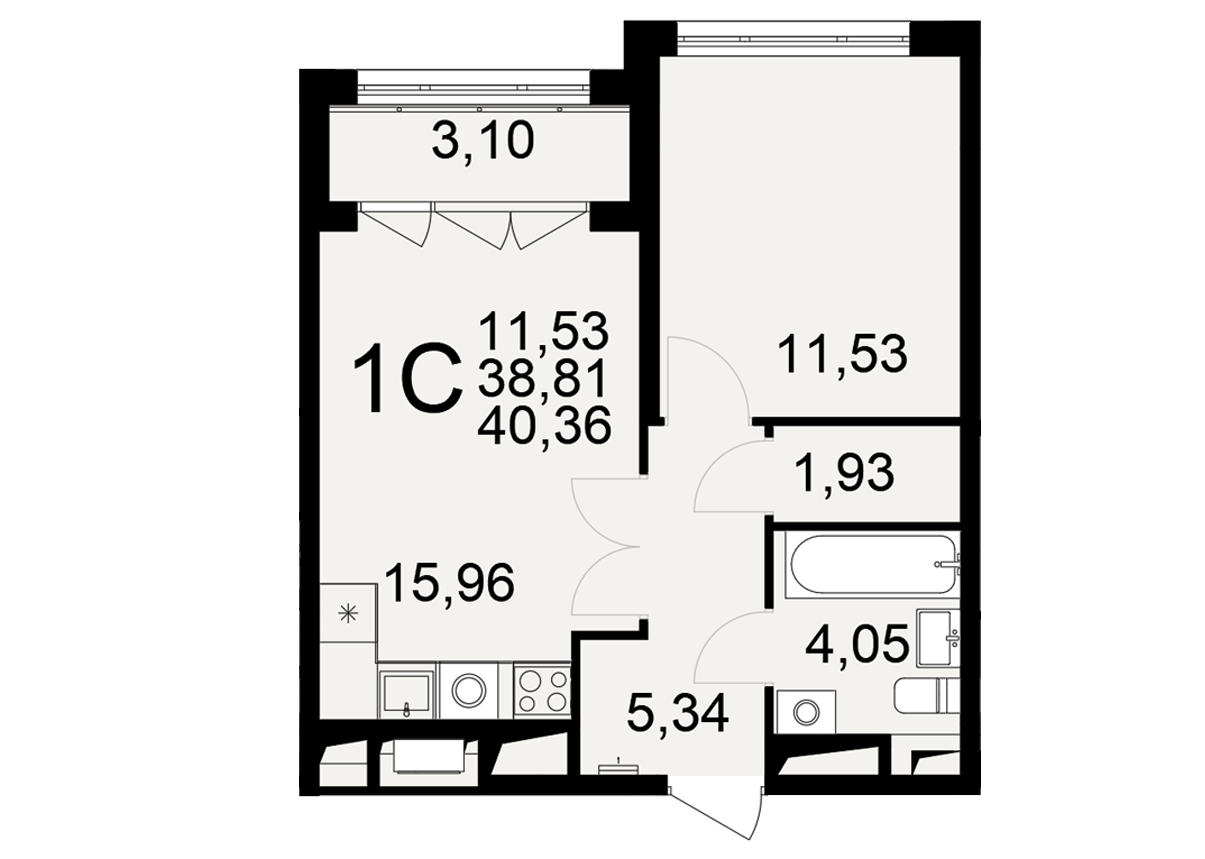 План квартиры