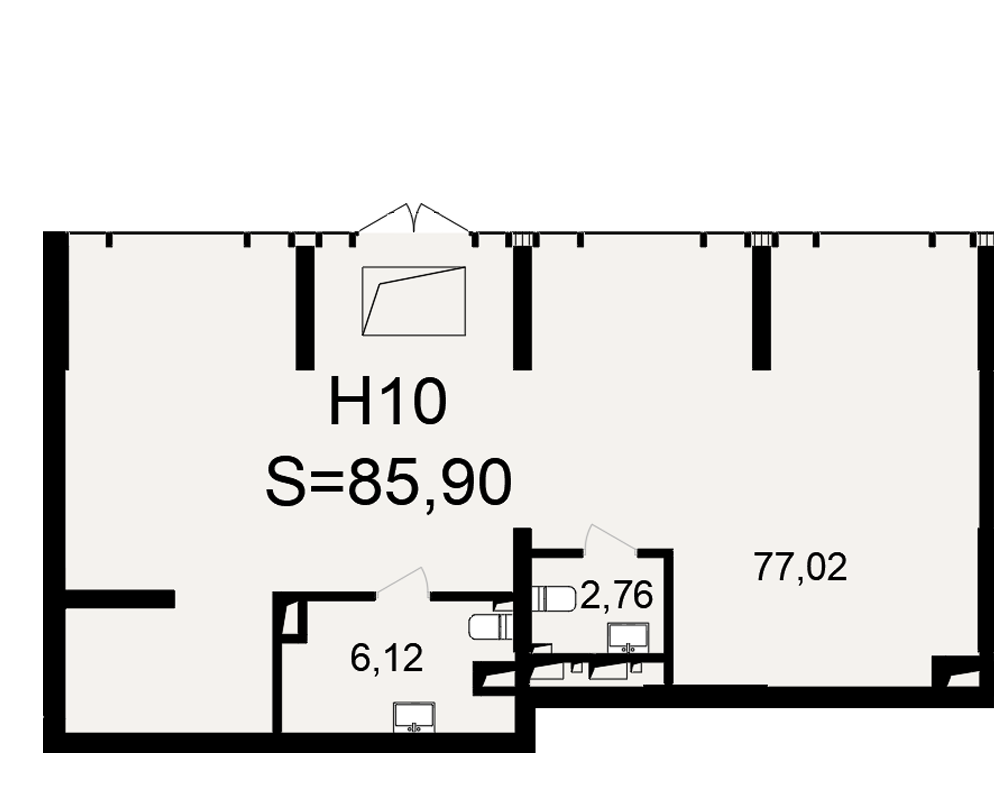 План нежилого помещения