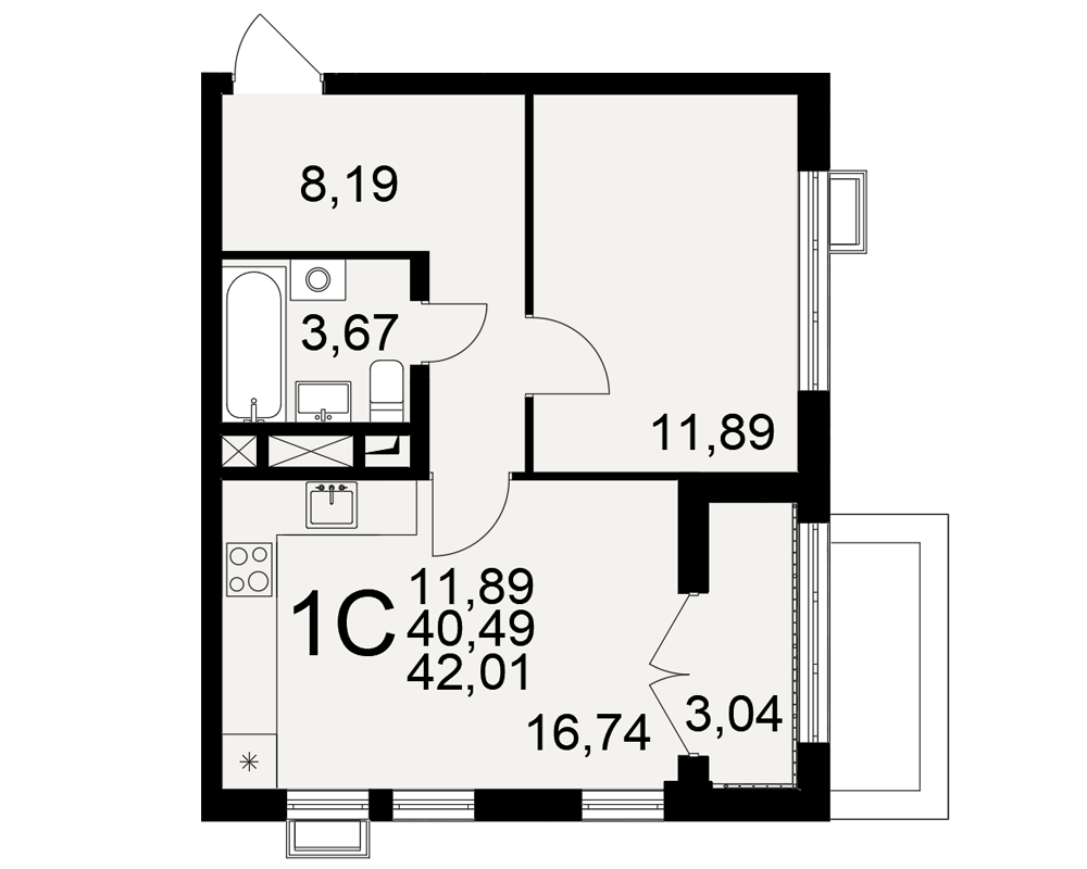 План квартиры