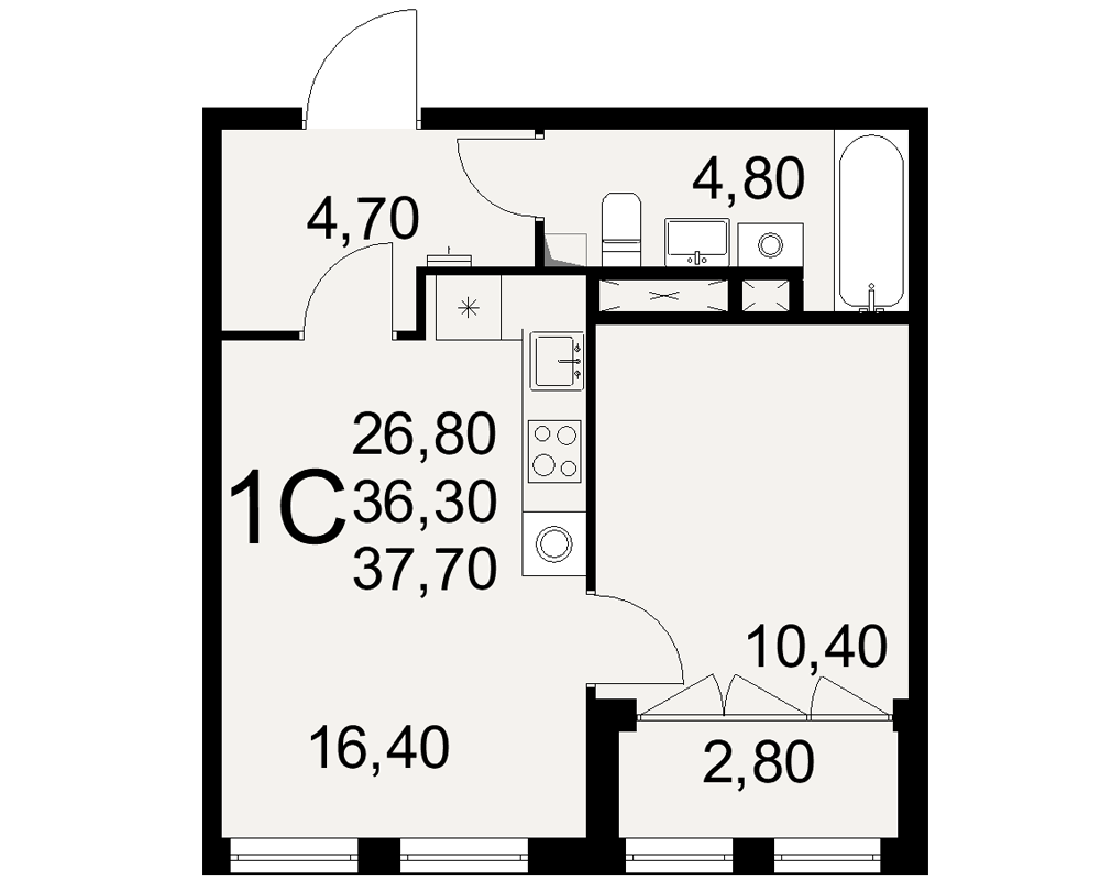 План квартиры