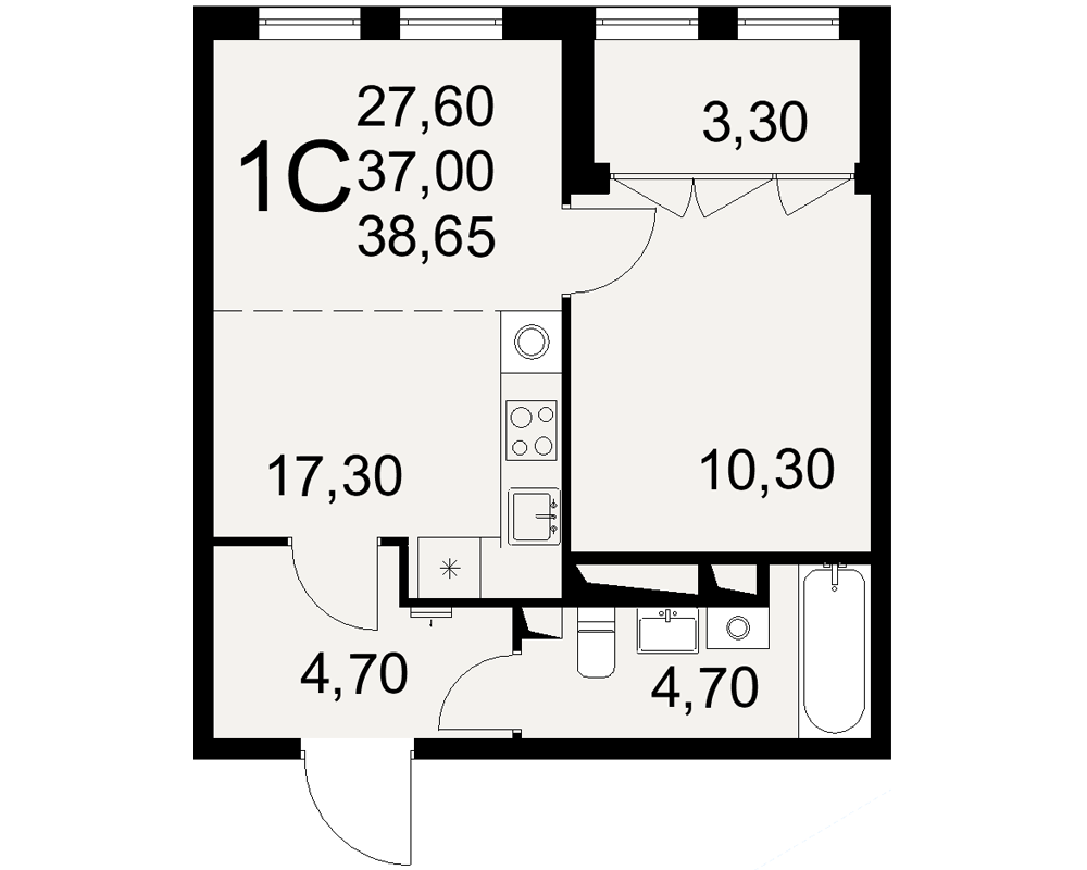 План квартиры