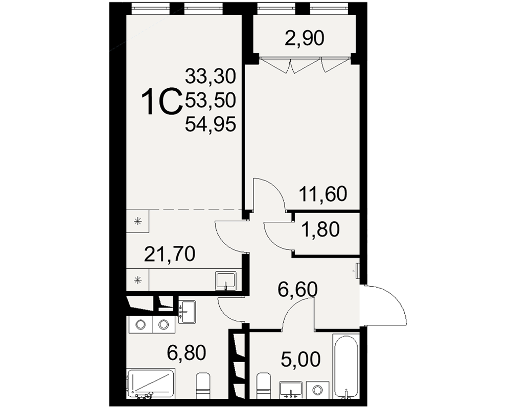 План квартиры №183