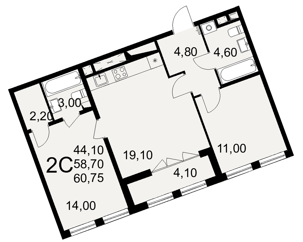 План квартиры