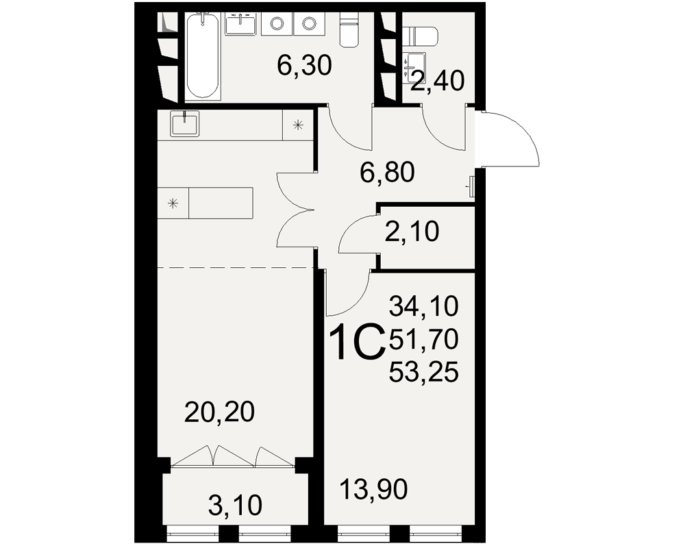 План квартиры