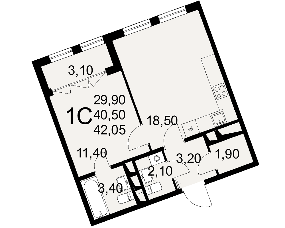 План квартиры