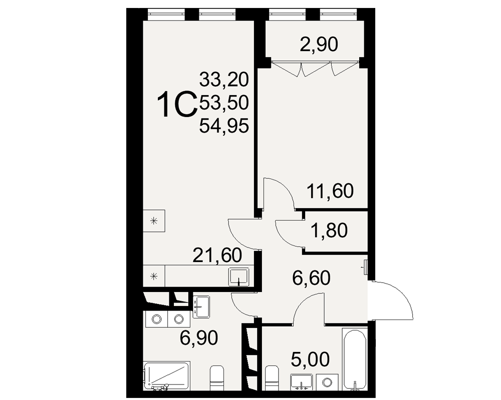 План квартиры №227
