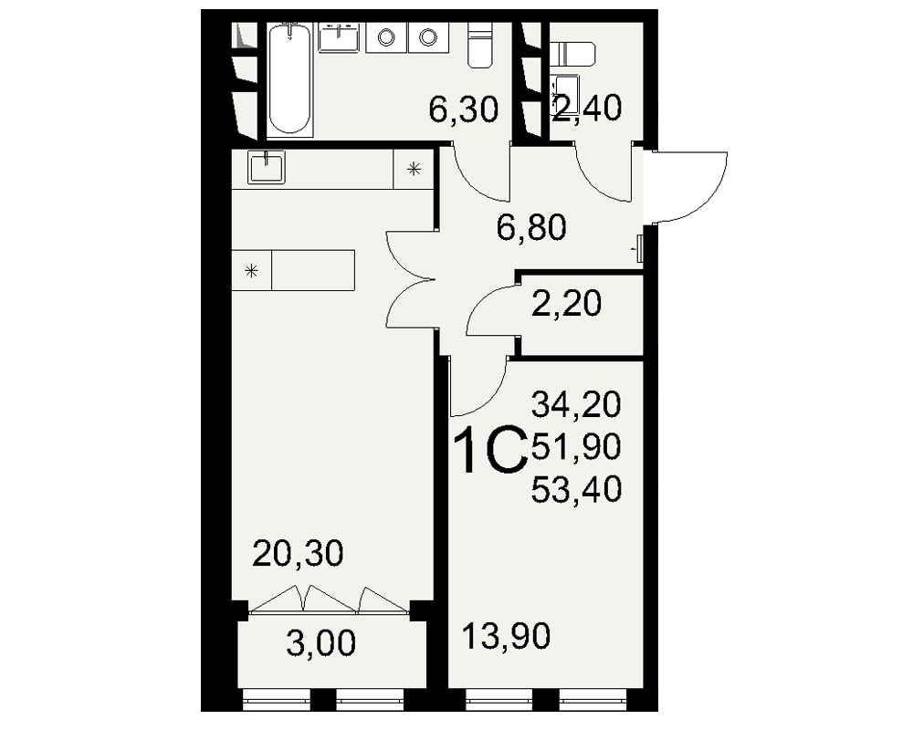 План квартиры