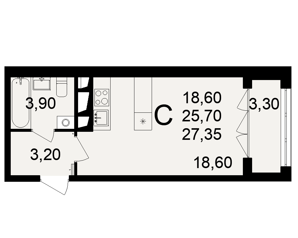 План квартиры
