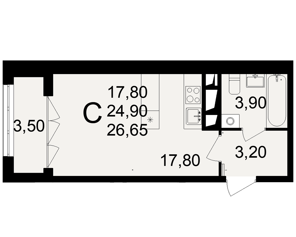 План квартиры