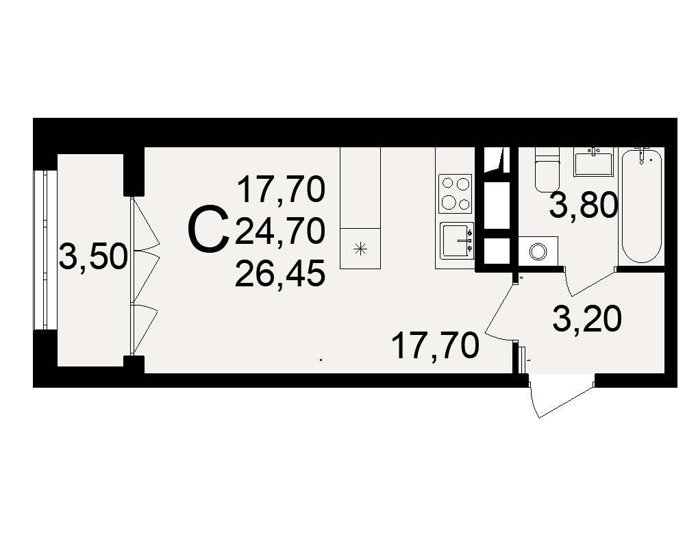 План квартиры