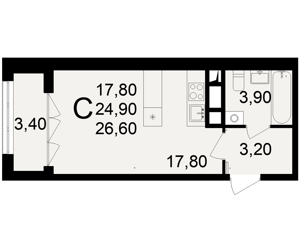 План квартиры