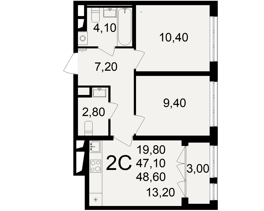 План квартиры