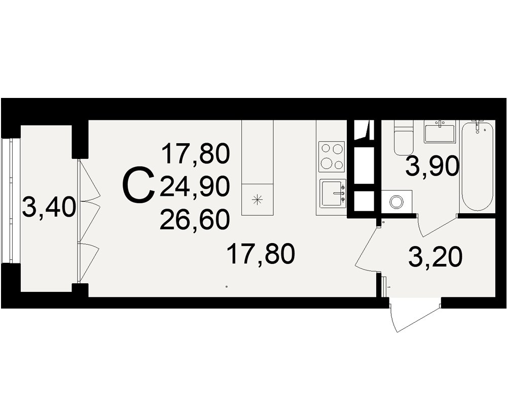 План квартиры