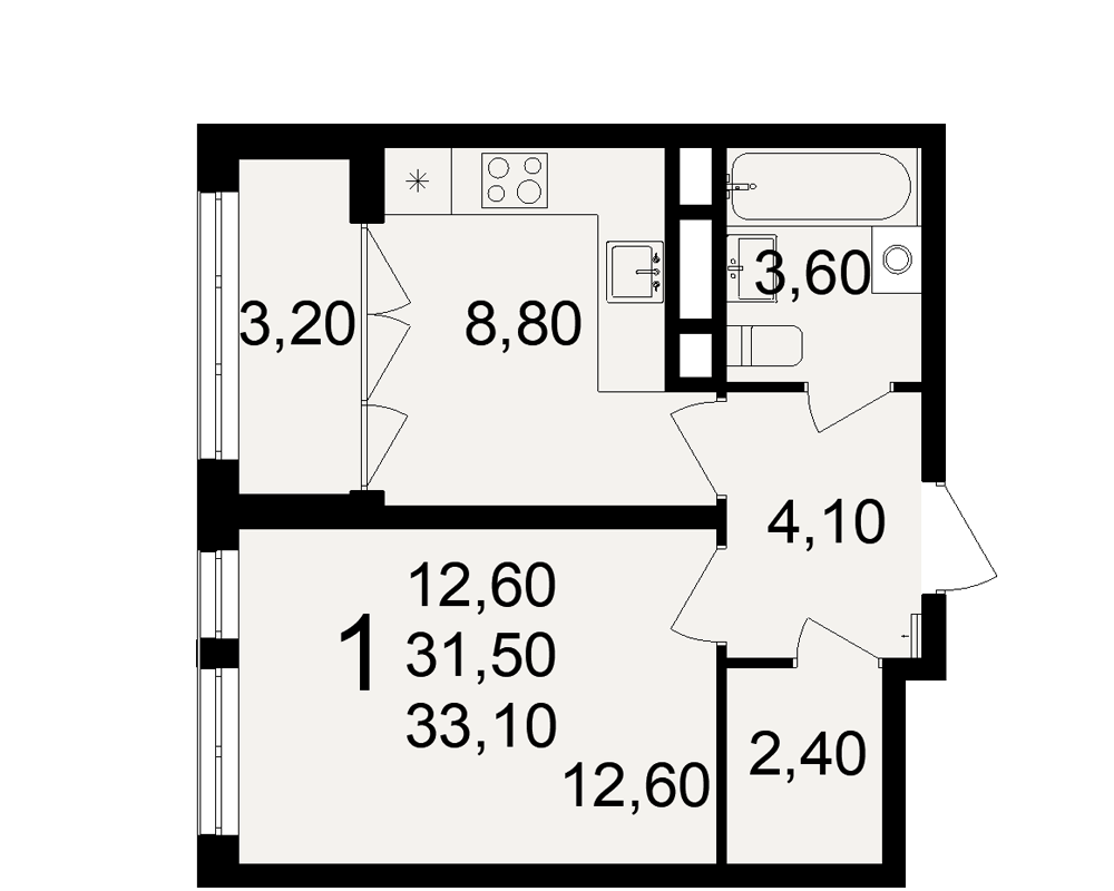 План квартиры