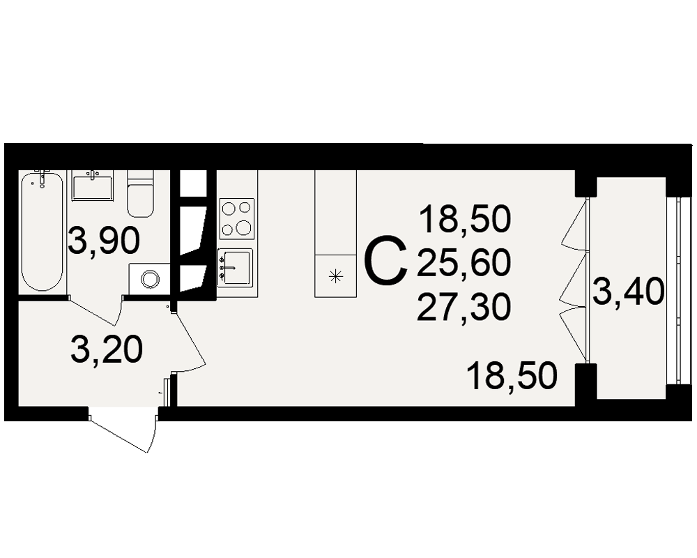 План квартиры