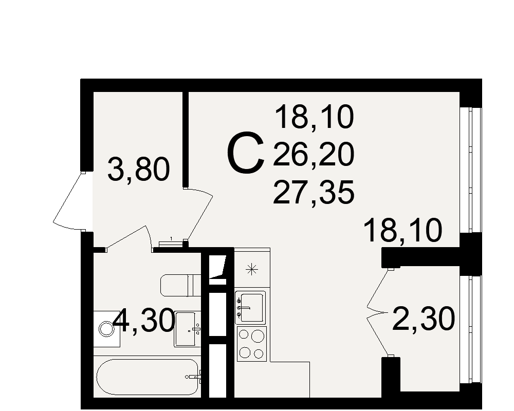 План квартиры