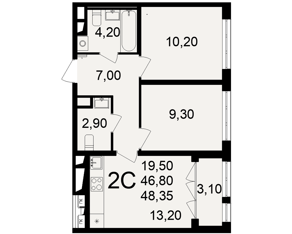 План квартиры