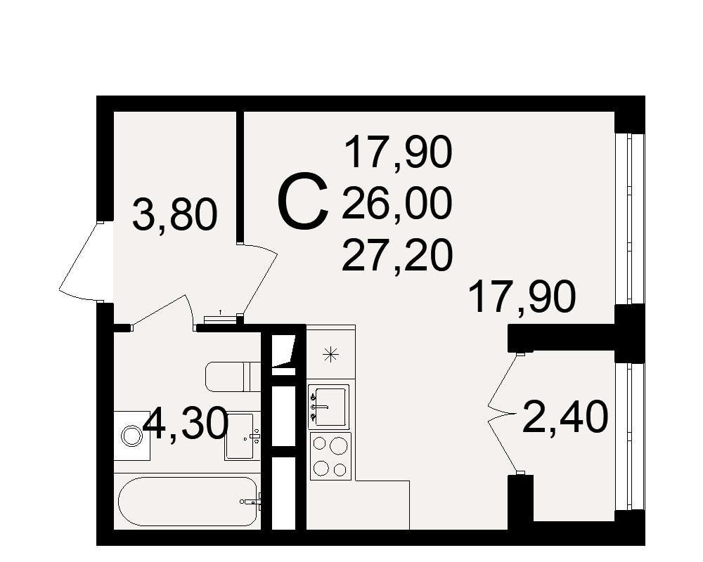 План квартиры