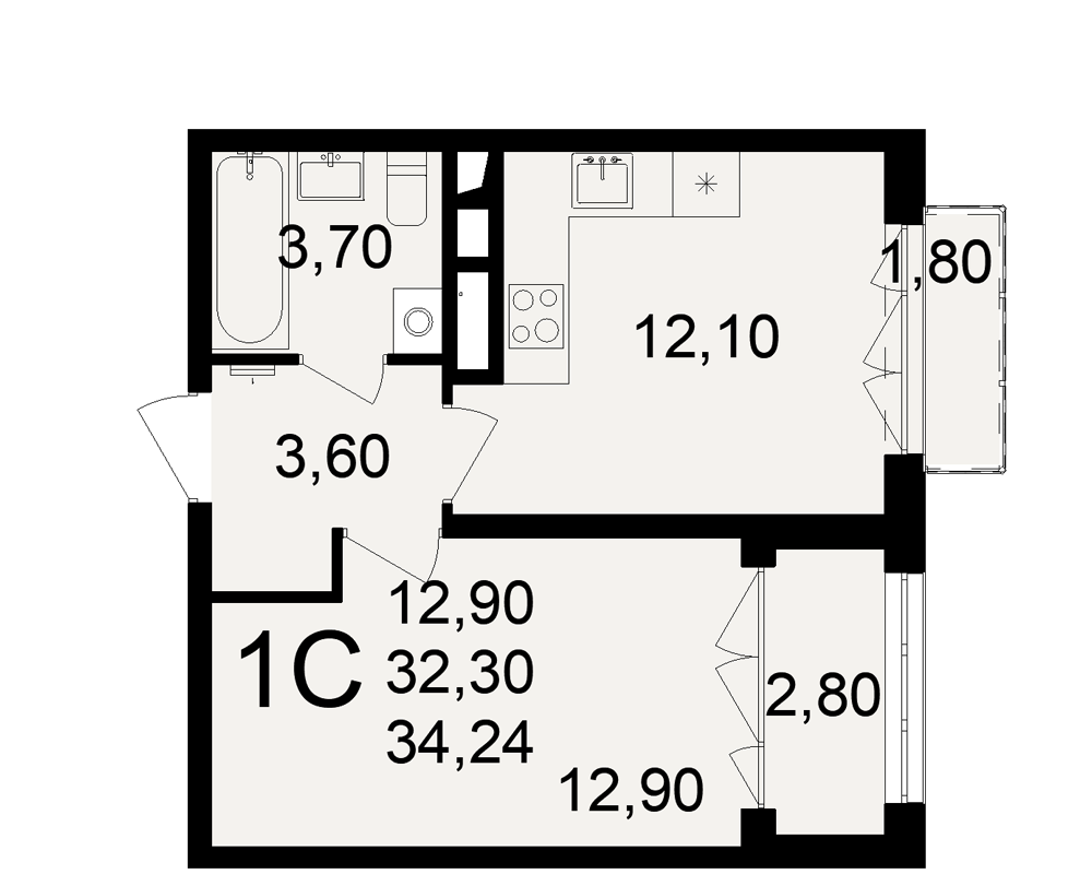 План квартиры