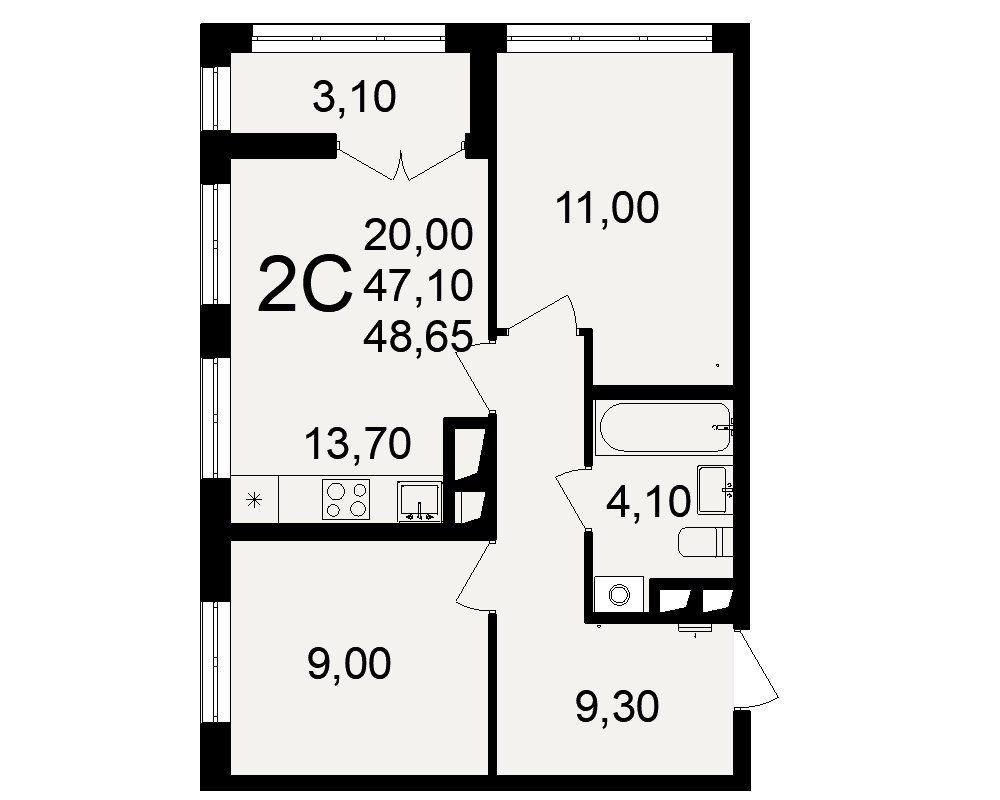 План квартиры