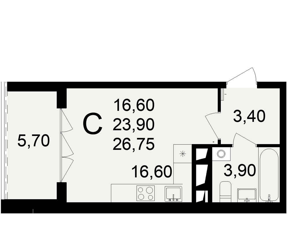 План квартиры