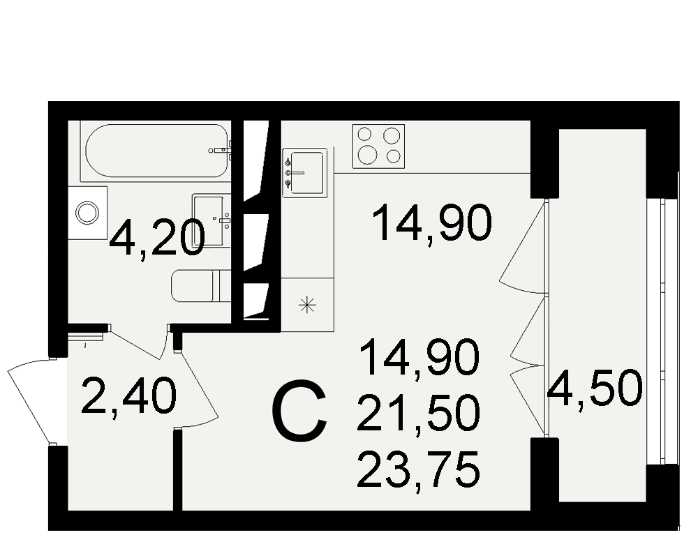 План квартиры