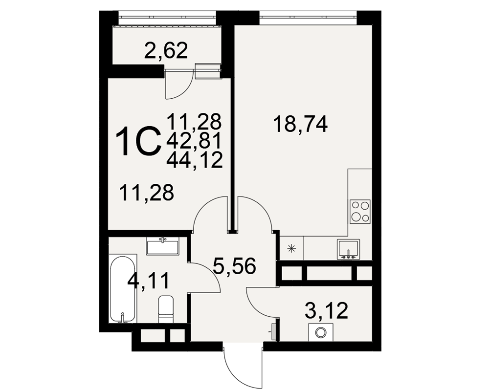 План квартиры