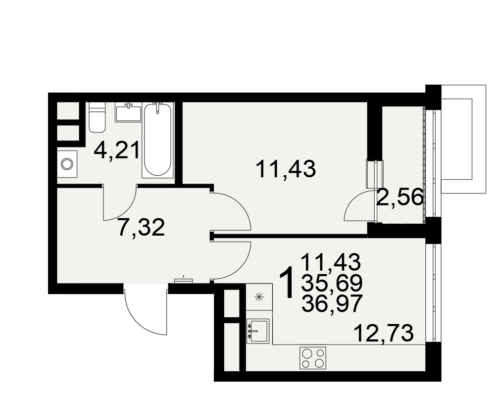 План квартиры