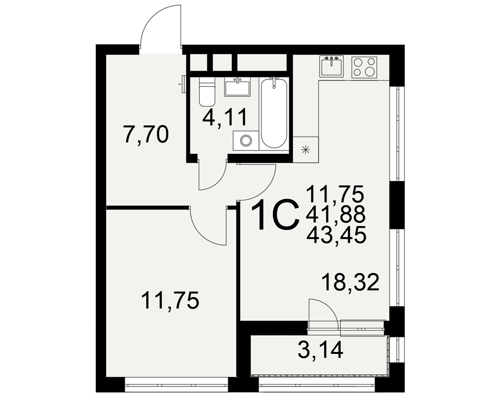 План квартиры