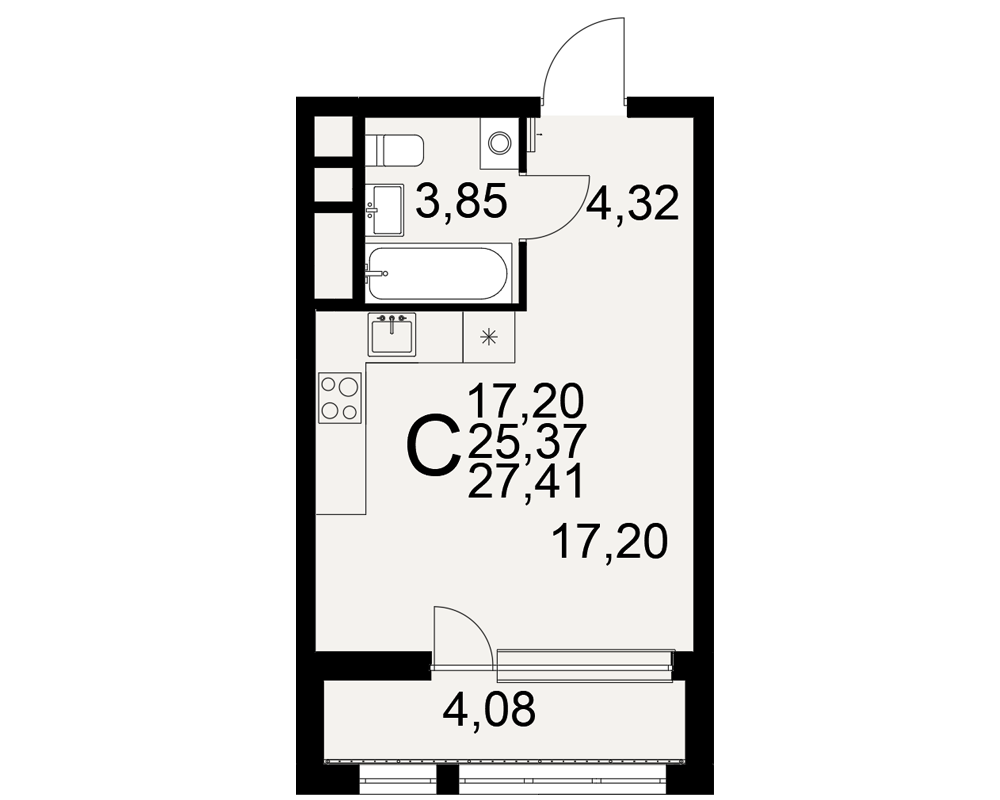 План квартиры