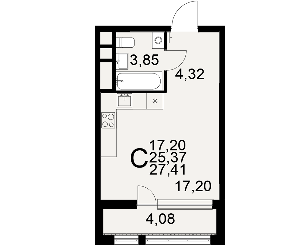 План квартиры