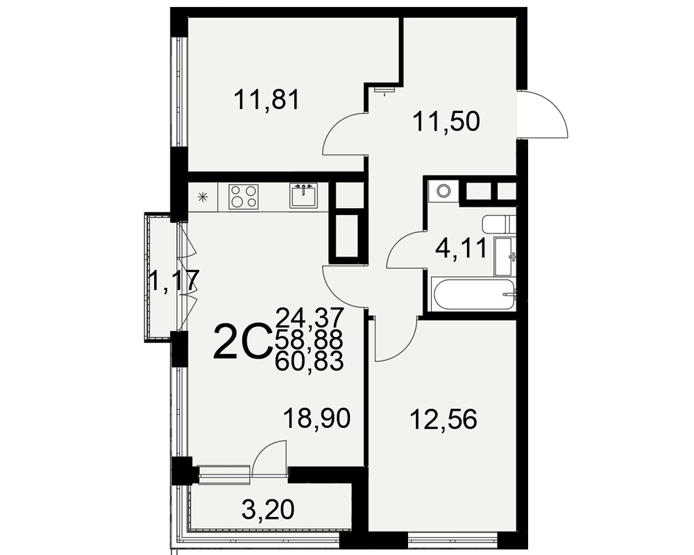 План квартиры