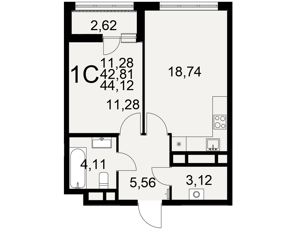 План квартиры