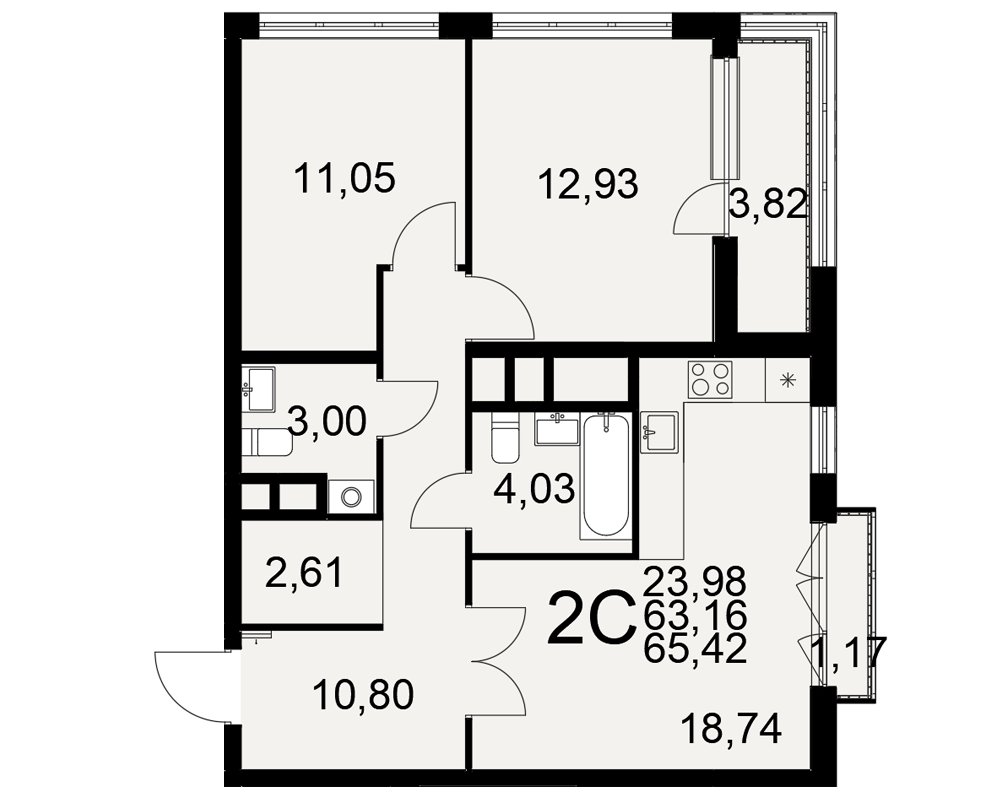 План квартиры