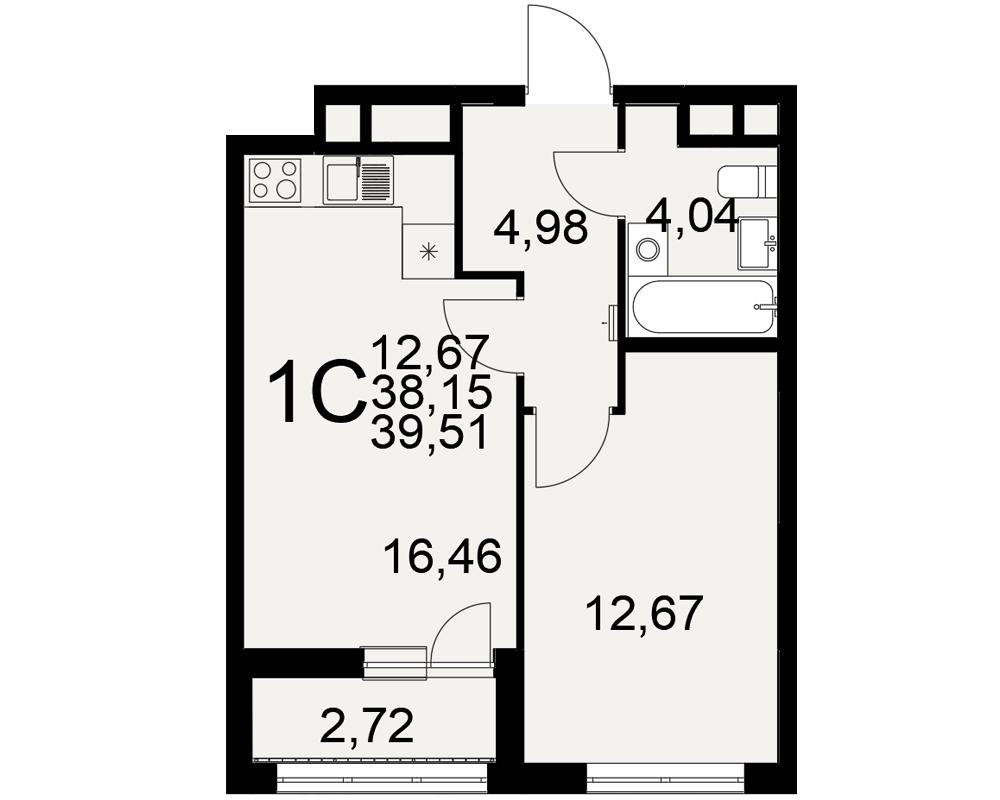 План квартиры