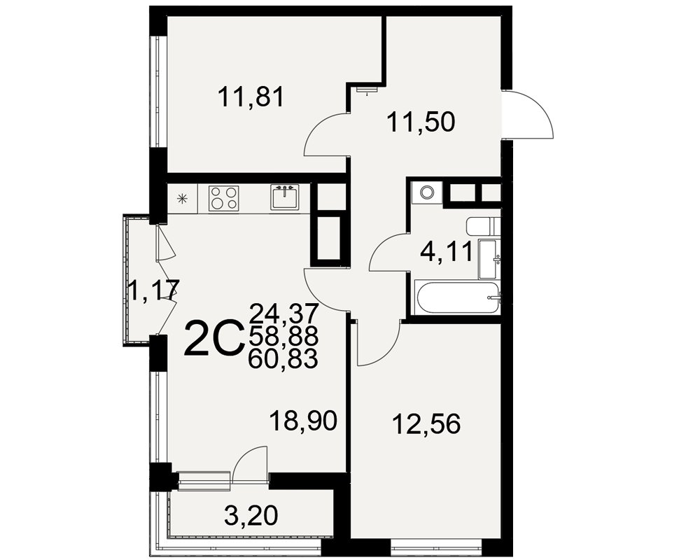 План квартиры