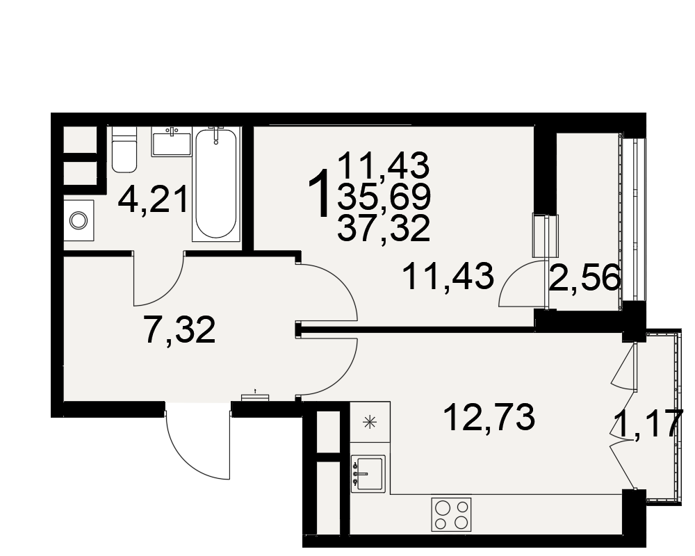 План квартиры