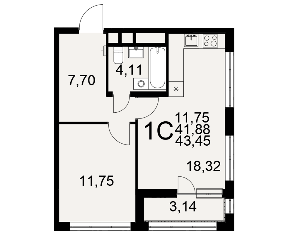 План квартиры