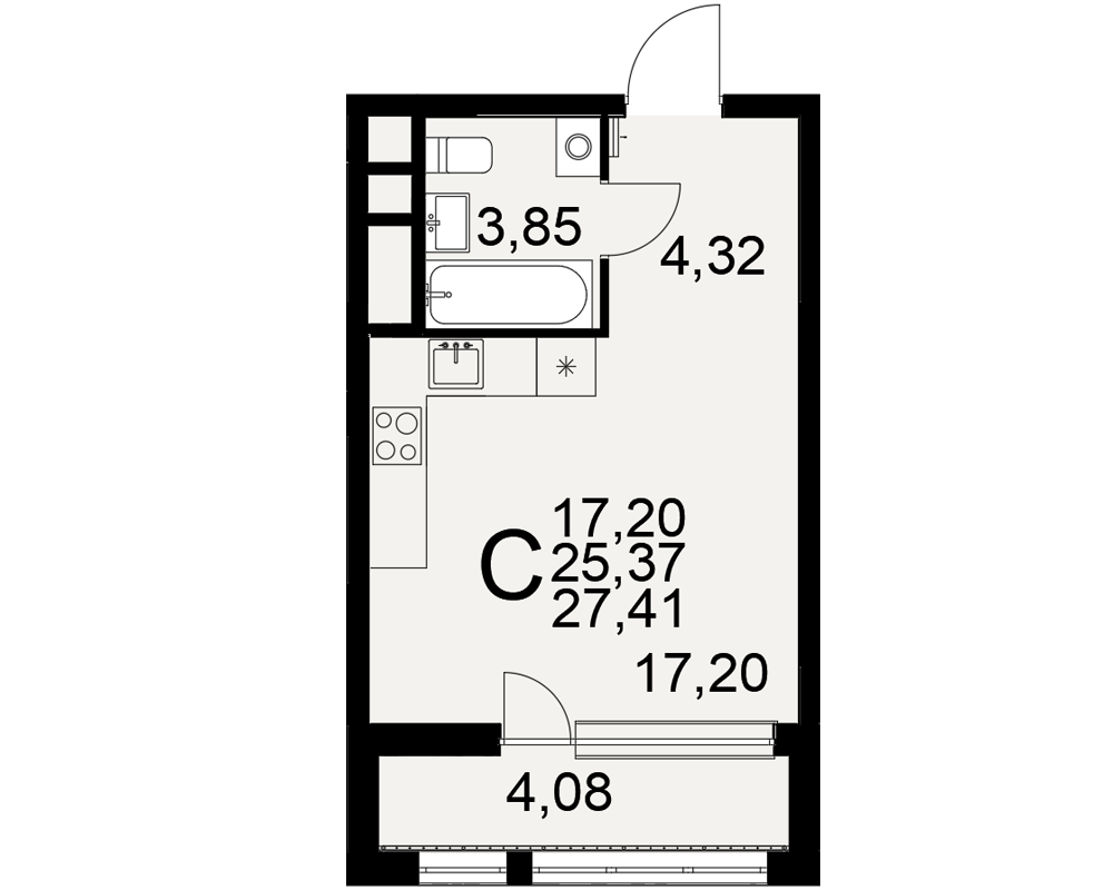 План квартиры