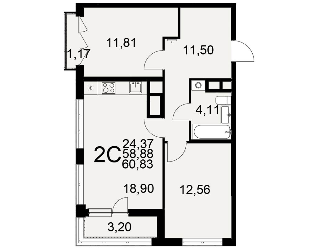 План квартиры