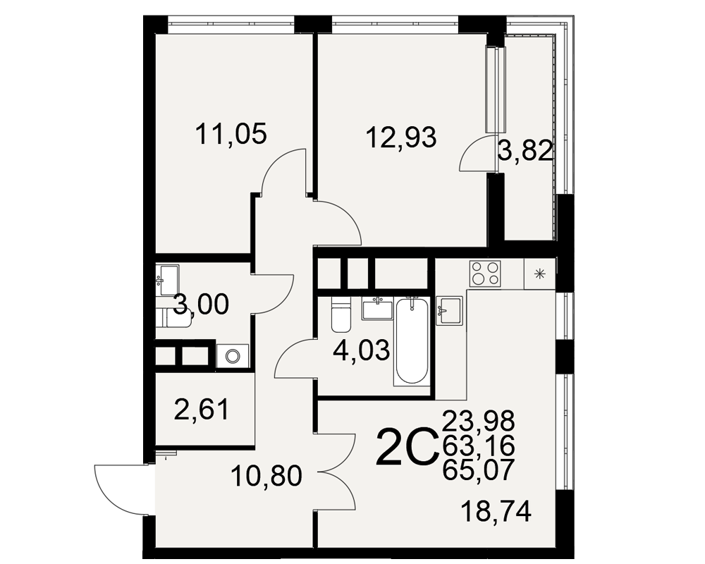 План квартиры