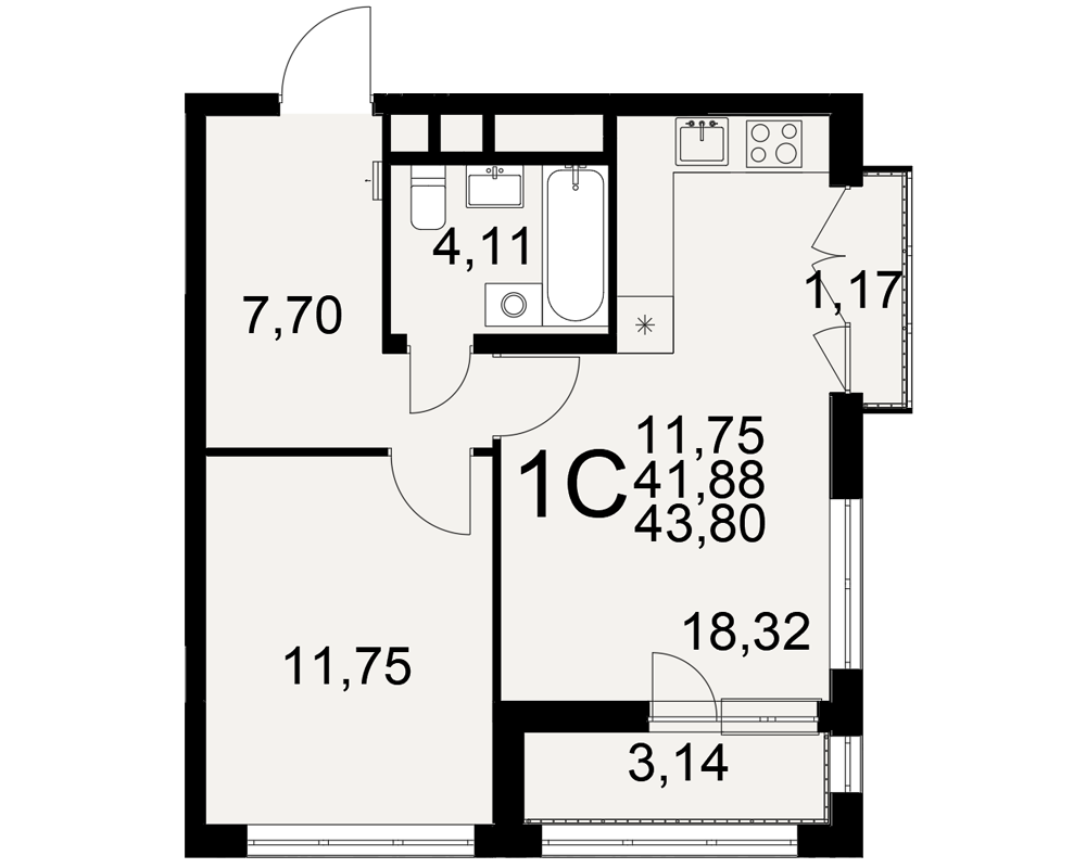 План квартиры