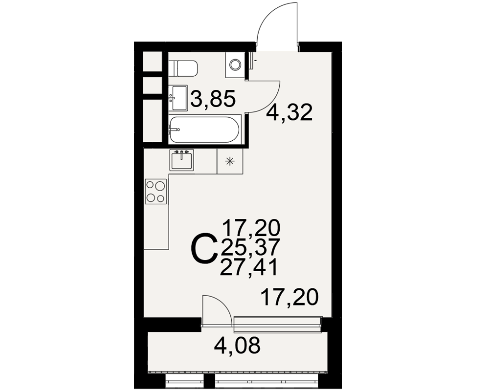 План квартиры