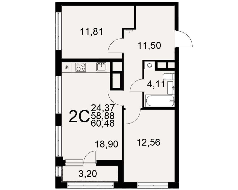 План квартиры