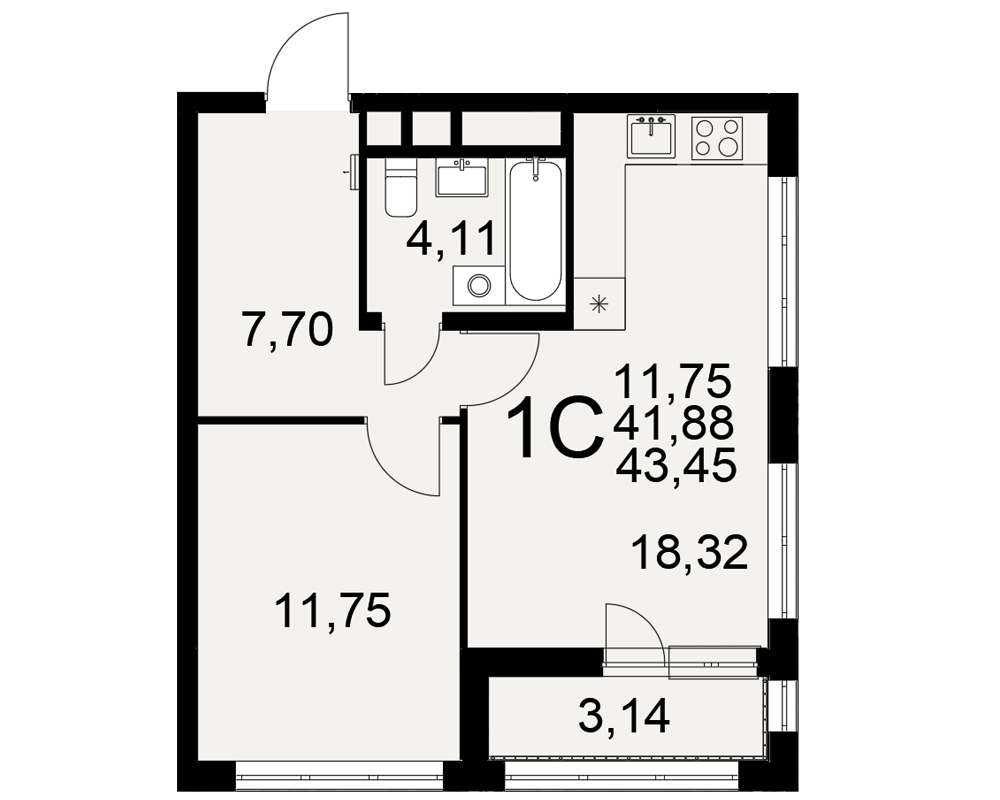 План квартиры