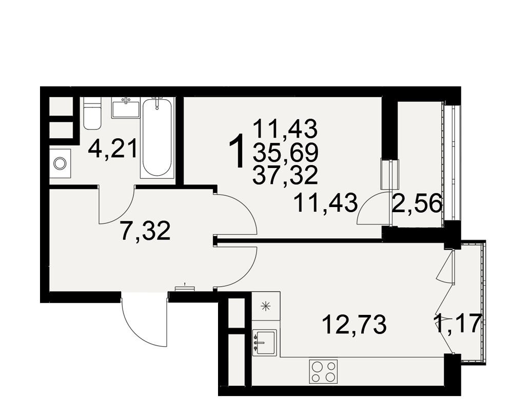 План квартиры