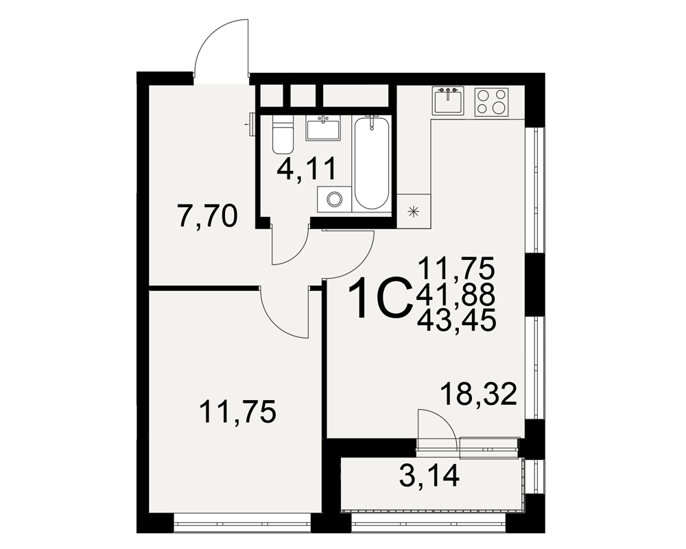 План квартиры